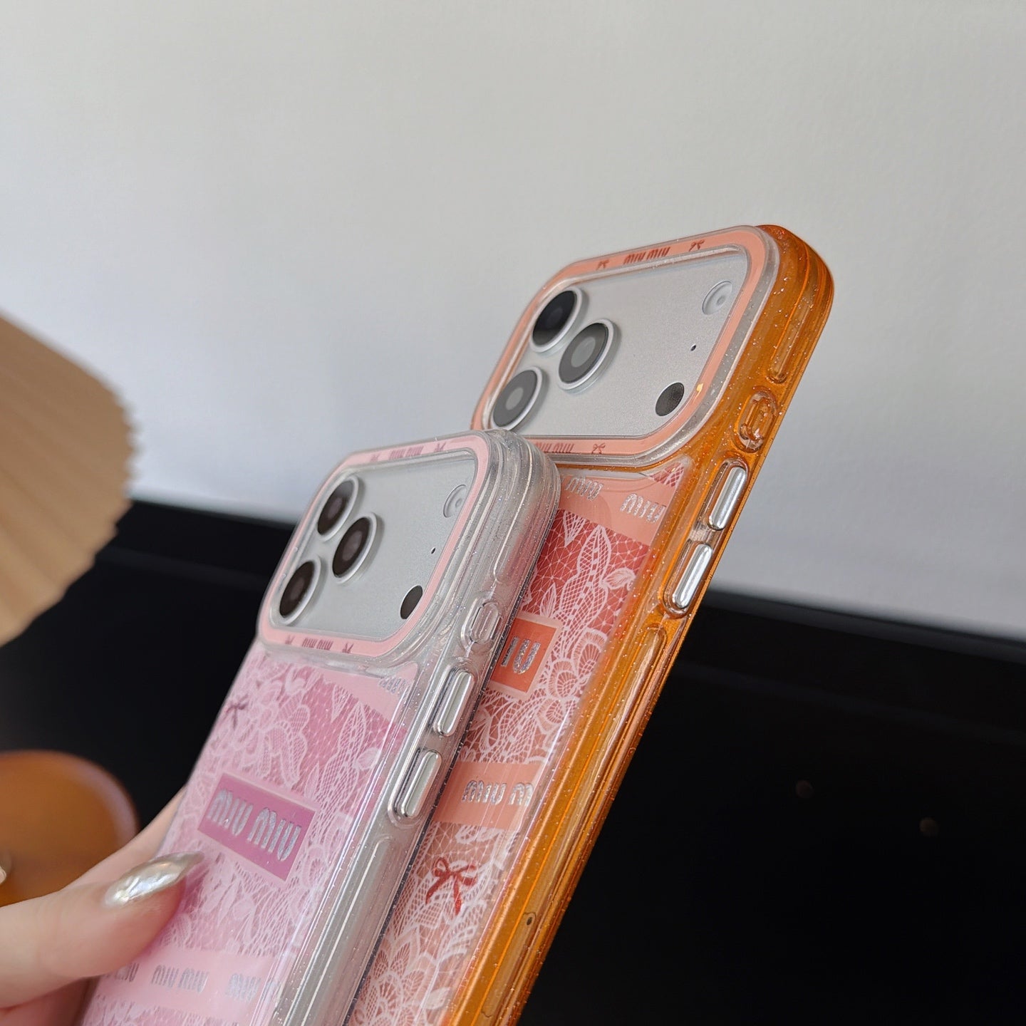 MiuMiu Pastel Florist Pattern Case