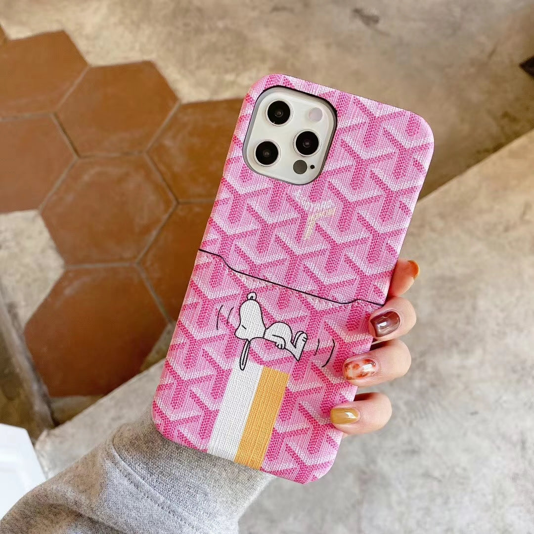 Goyard Cartoon Case