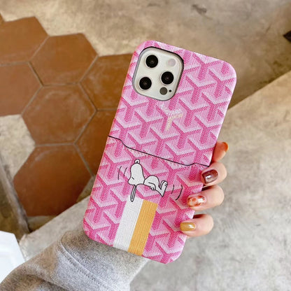 Goyard Cartoon Case