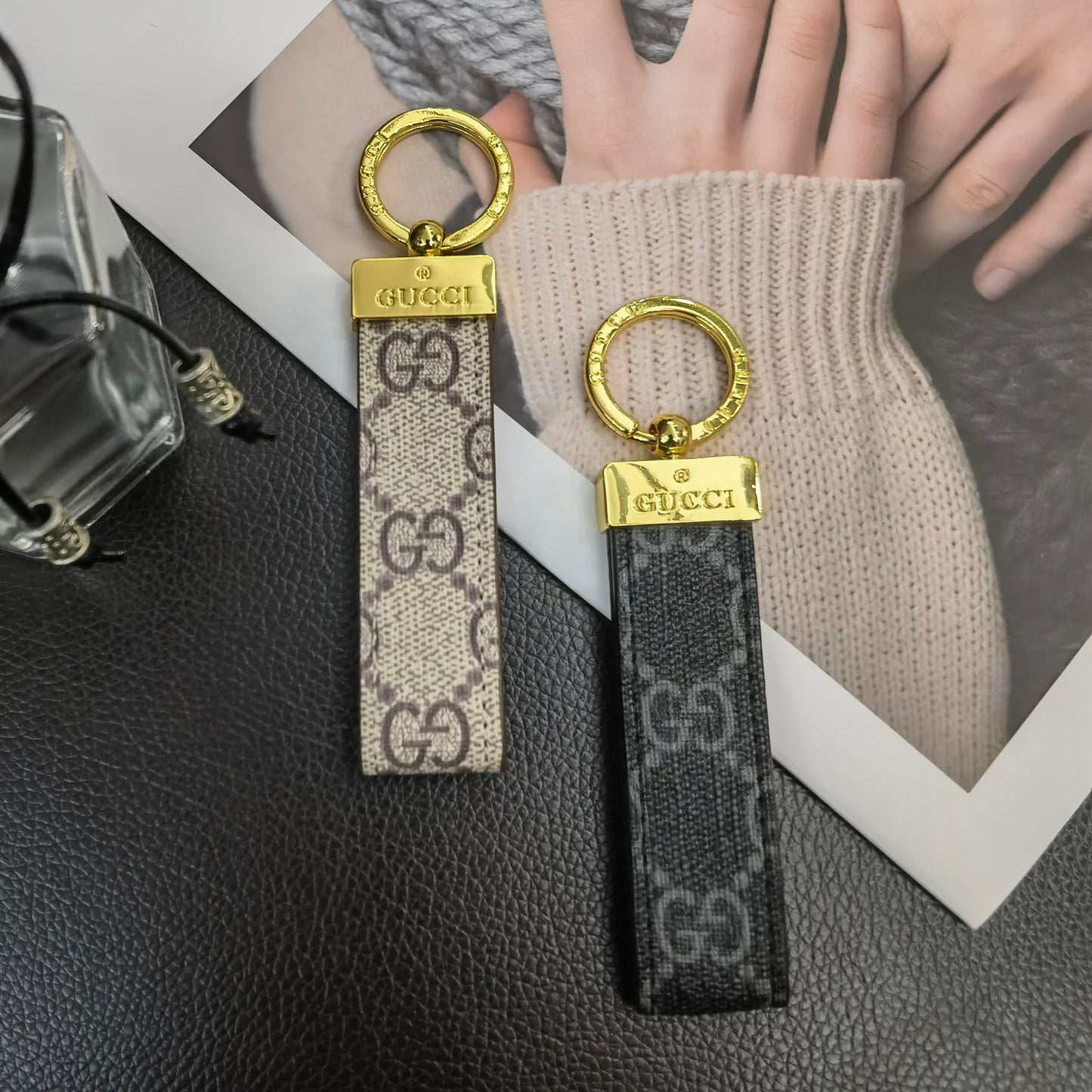 GC Classic Pattern Key Chain