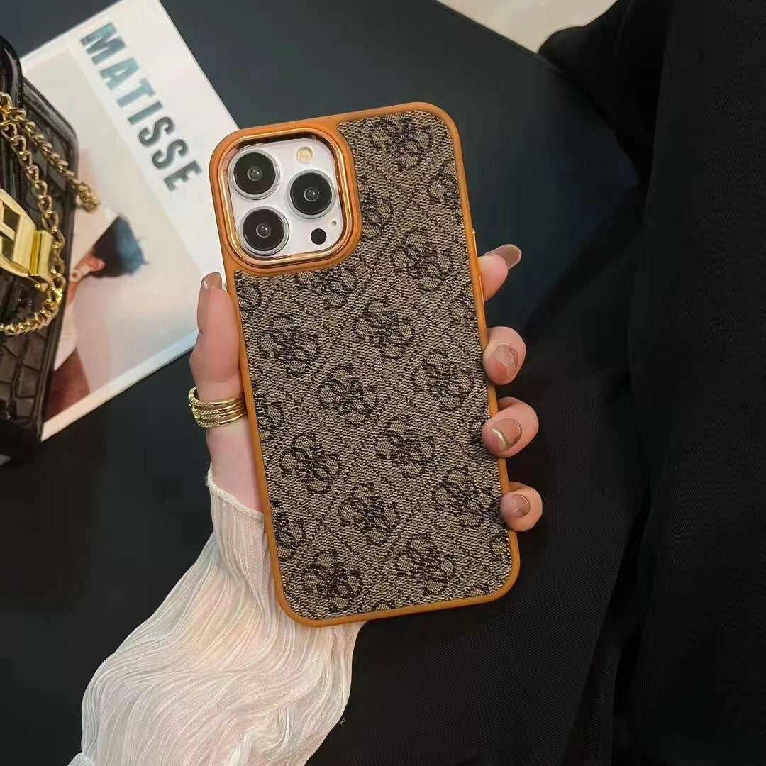 Guess Signature Printed Phone Case