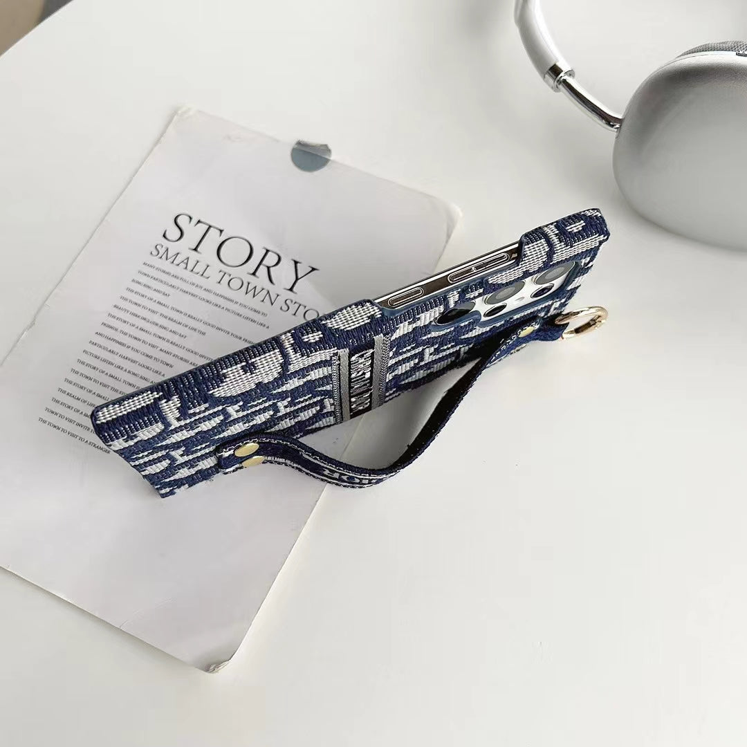 CD Canvas With Hand Strap Samsung Galaxy Case