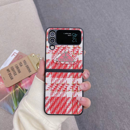 PD Rattan Case For Samsung Z Flip/Fold