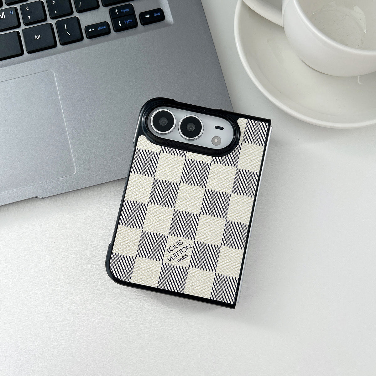 Classic Monogram Pattern iPhone Duo Case