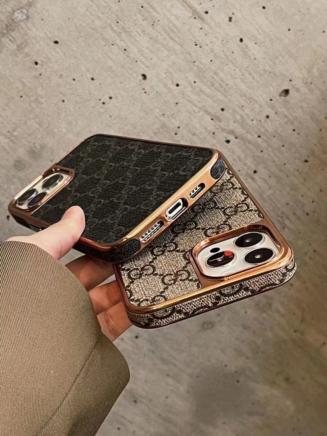 GC Classic Pattern iPhone Cases