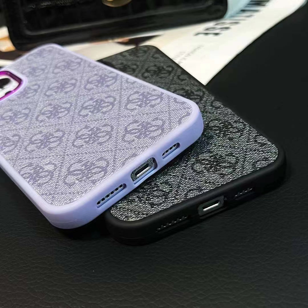 Guess Signature Printed Phone Case