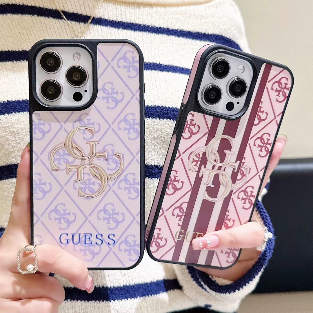 Guess Printed Logo Phone Case