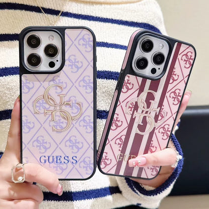 Guess Printed Logo Phone Case