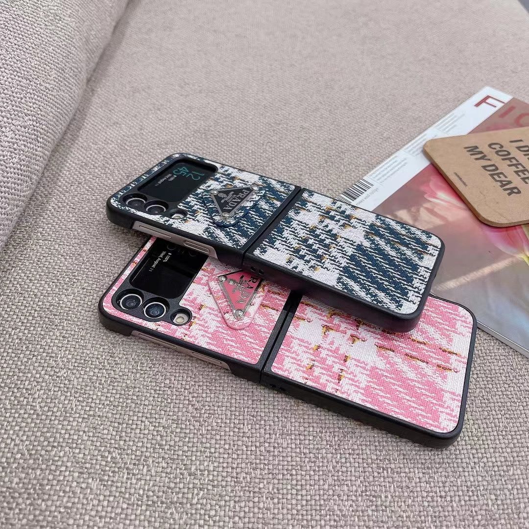 PD Rattan Case For Samsung Z Flip/Fold