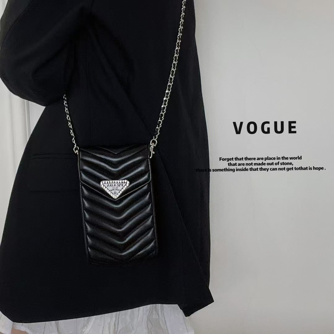PD Classic Phone Bag With Chain