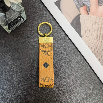 MCM Classic Pattern Key Chain