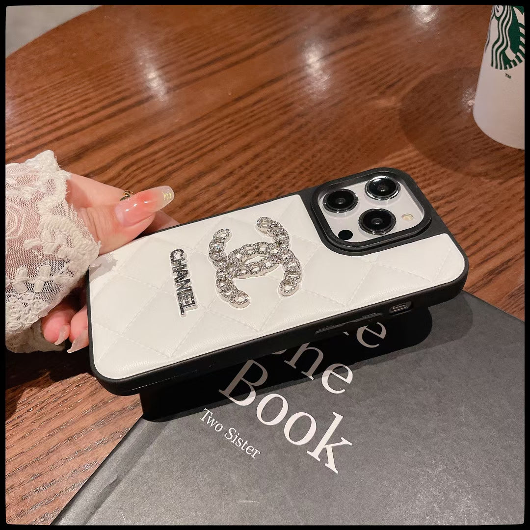 CN Crystal 3D Logo Case
