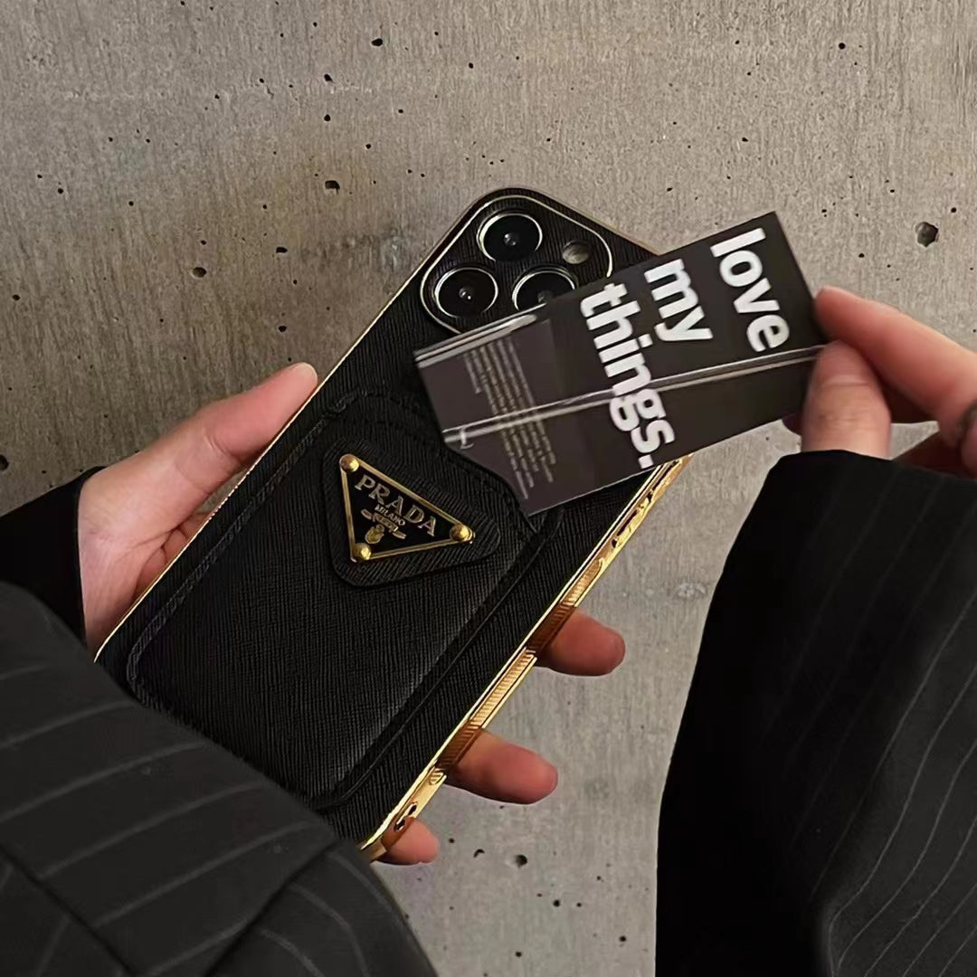 PD Golden Edge Card Slot Case