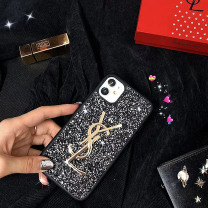 YSL Diamond Sparkles Phone Case