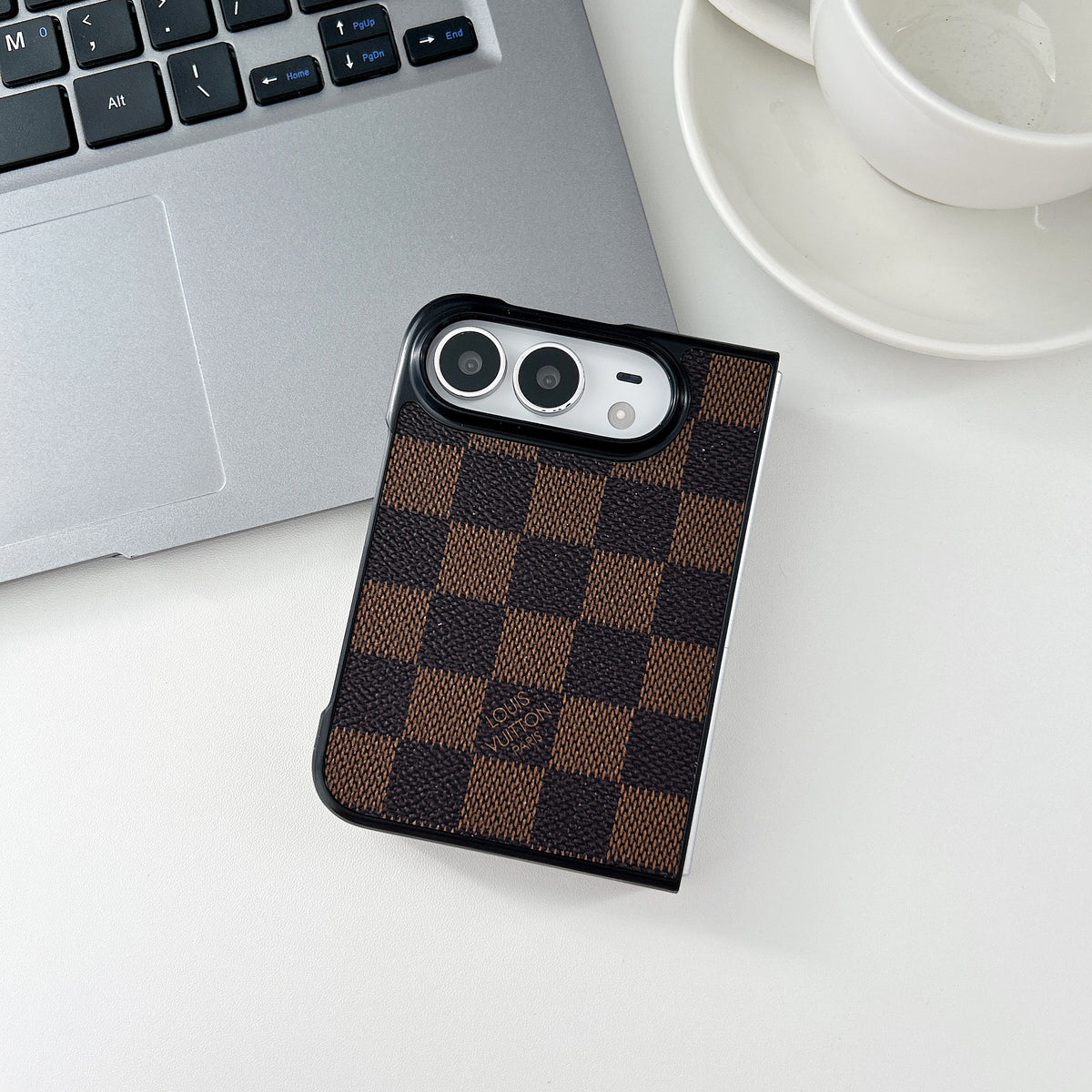 Classic Monogram Pattern iPhone Duo Case