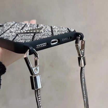 PD Diamond Pattern 3D Logo Case