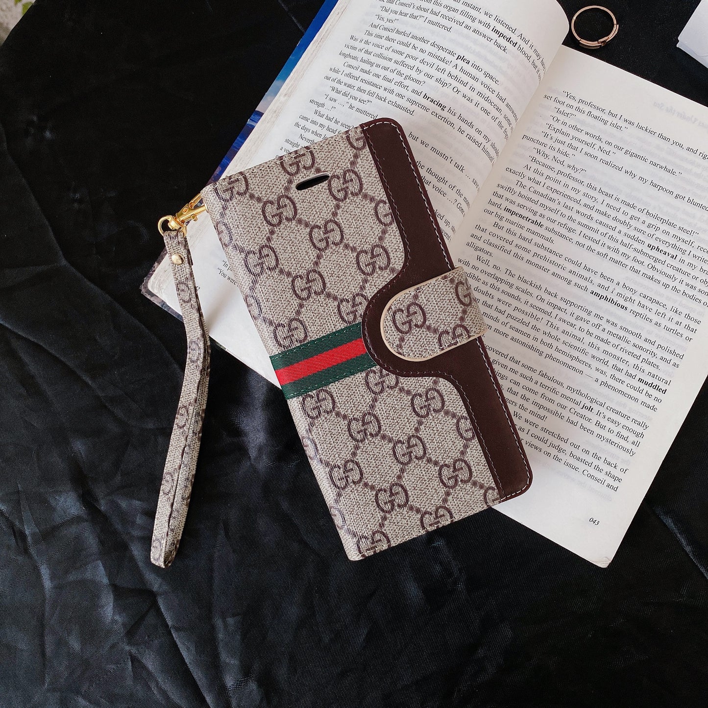 Mixed Designs Flip Wallet Phone Case