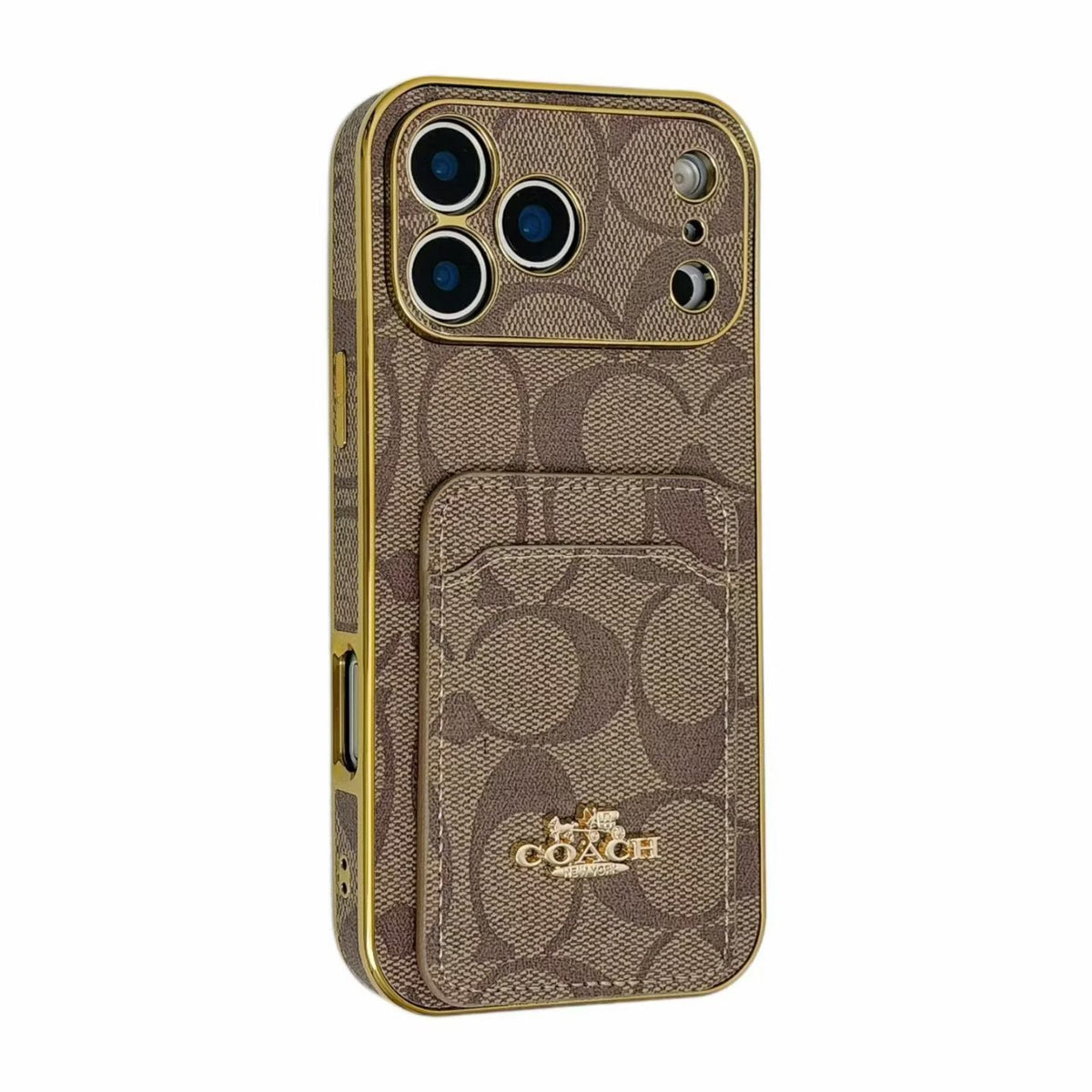 Coach Monogram Card Holder Case