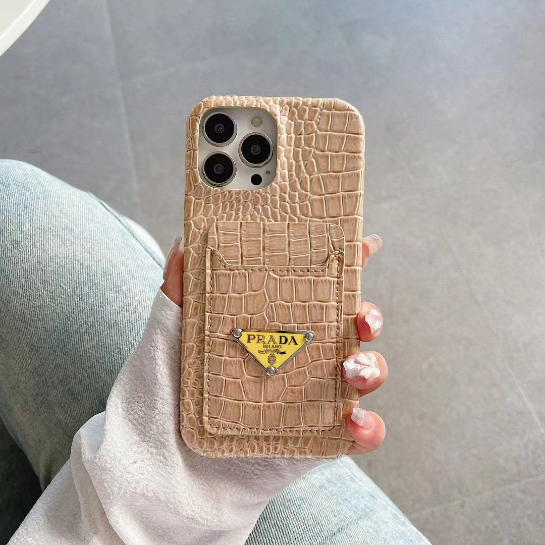 PD Snake Skin Card Slot Case