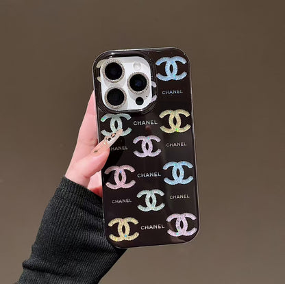 CN Simple Black Pattern iPhone Case
