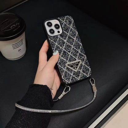 PD Diamond Pattern 3D Logo Case