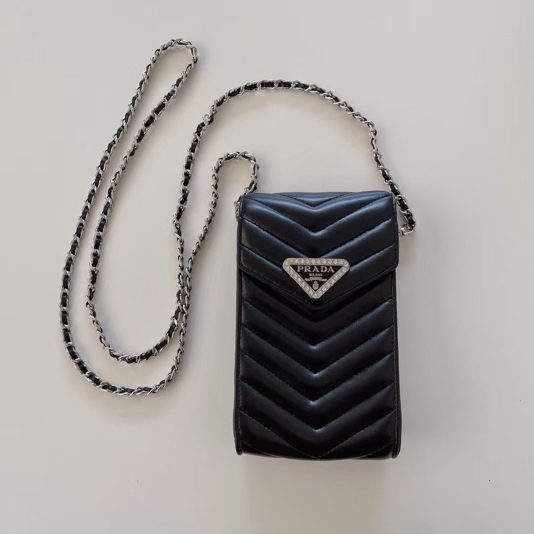 PD Classic Phone Bag With Chain