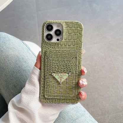 PD Snake Skin Card Slot Case