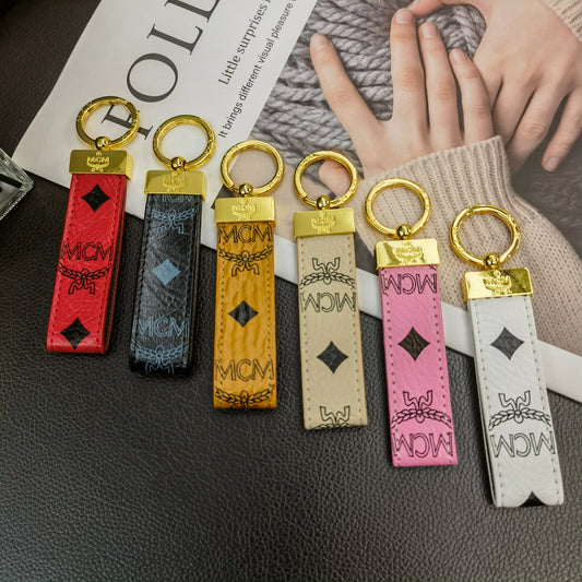 MCM Classic Pattern Key Chain