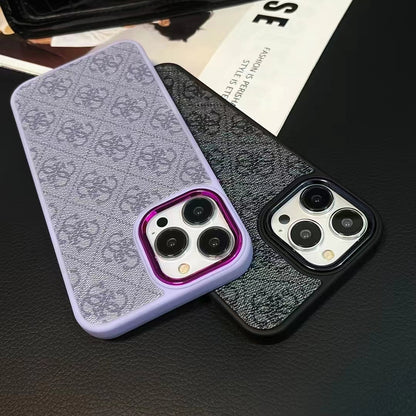 Guess Signature Printed Phone Case