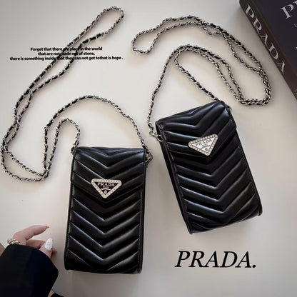 PD Classic Phone Bag With Chain