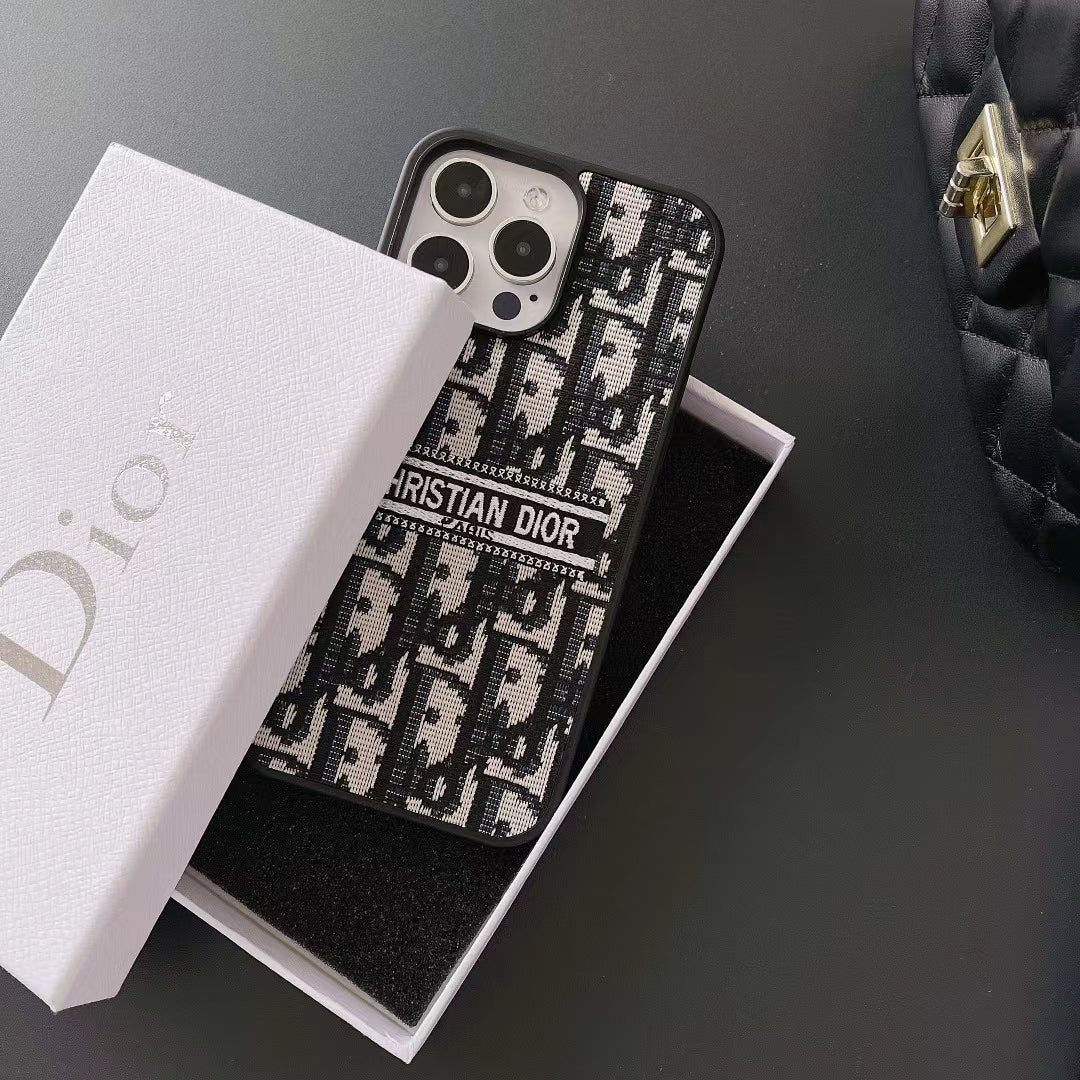 CD Classic Pattern Canvas Case