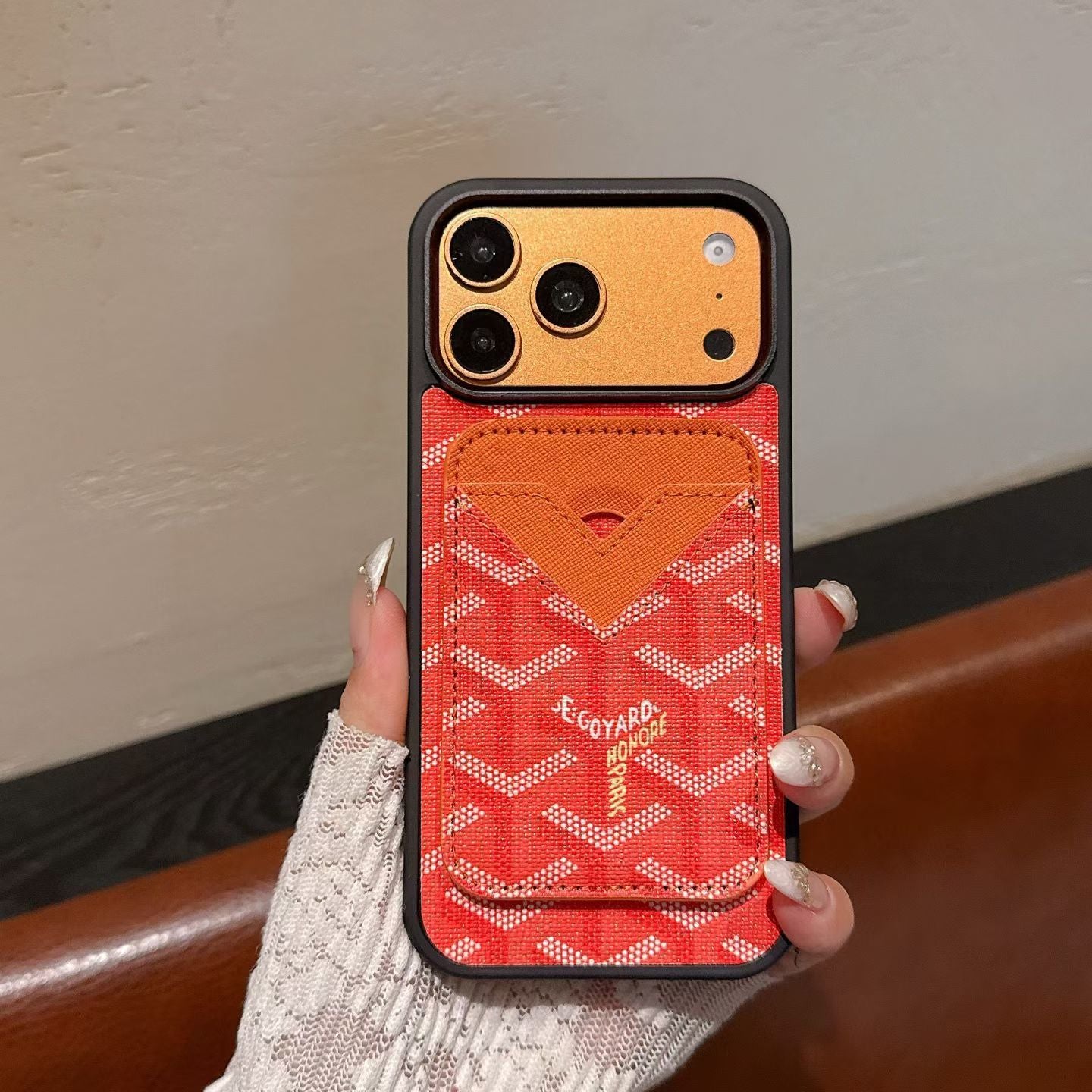 Goyard Magnetic Card Holder Case