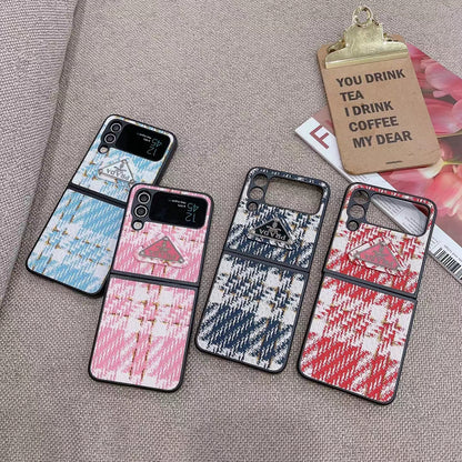 PD Rattan Case For Samsung Z Flip/Fold
