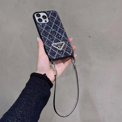PD Diamond Pattern 3D Logo Case