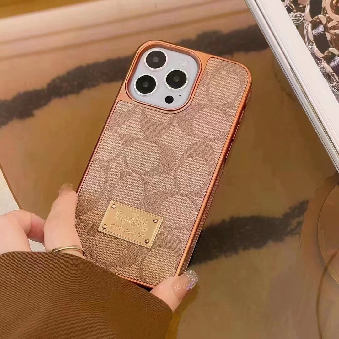 Coach Full Leather Edge Case