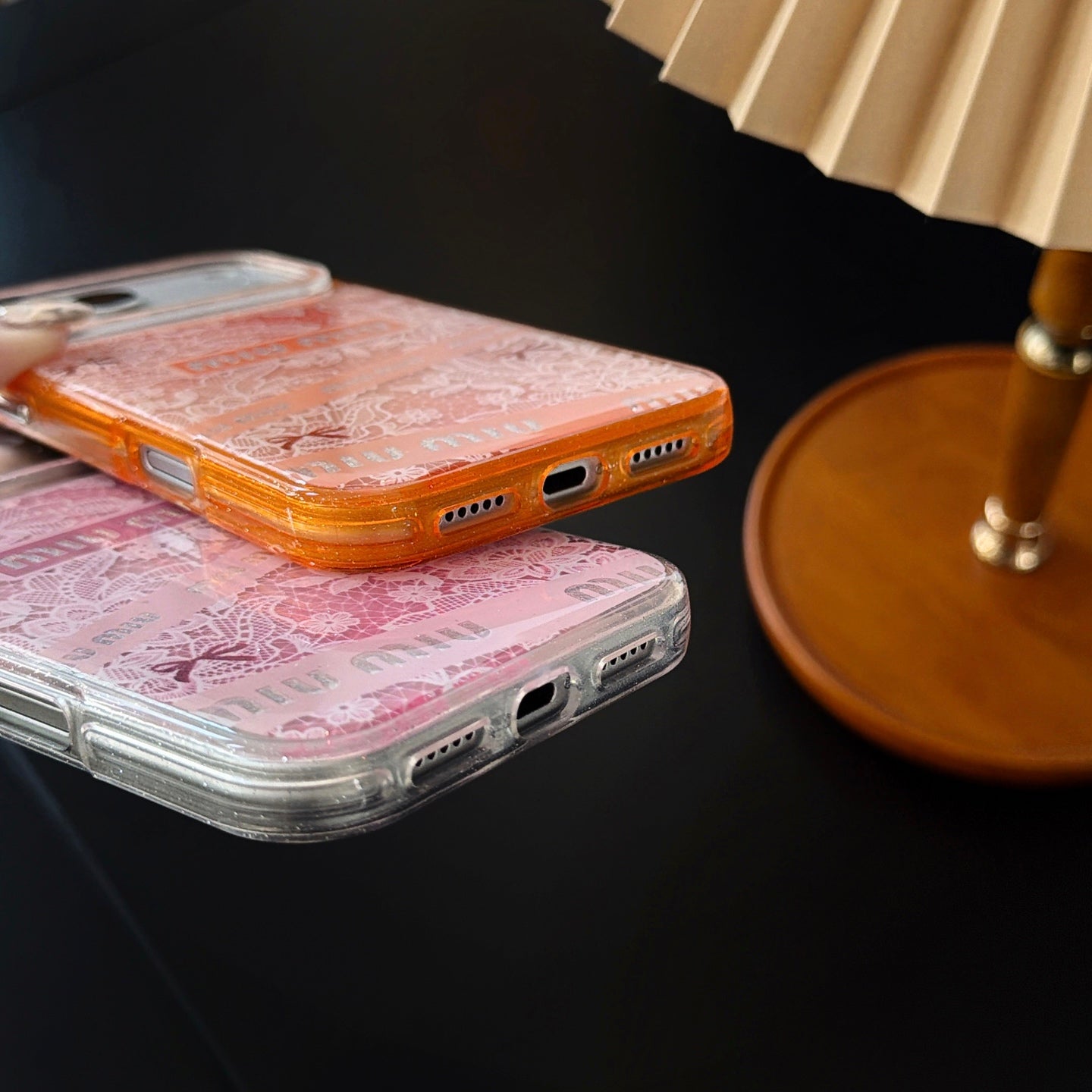 MiuMiu Pastel Florist Pattern Case