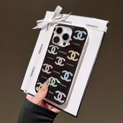 CN Simple Black Pattern iPhone Case