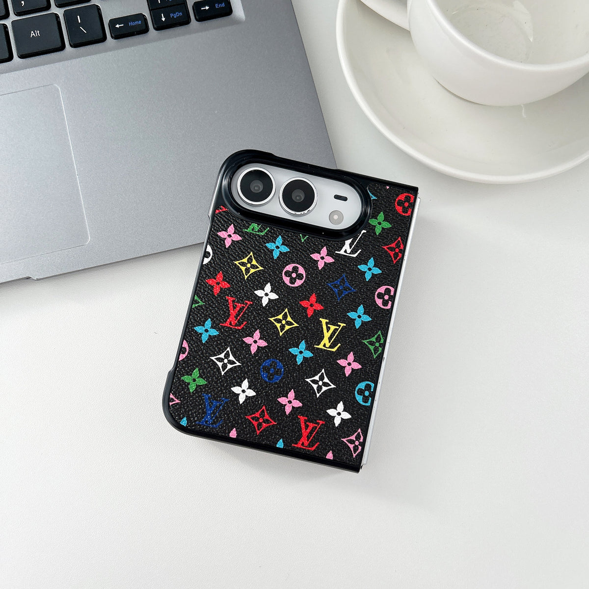 Classic Monogram Pattern iPhone Duo Case