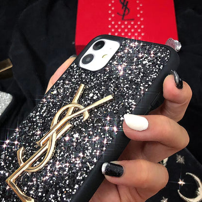 YSL Diamond Sparkles Phone Case