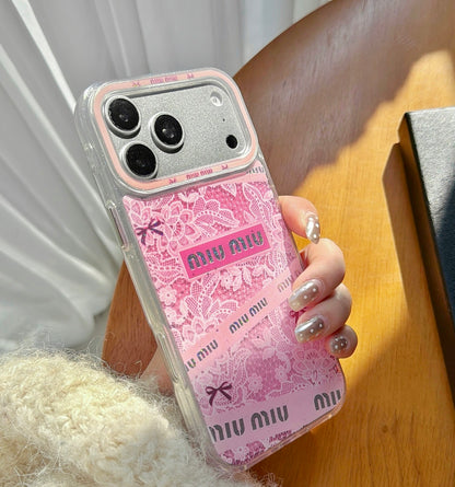 MiuMiu Pastel Florist Pattern Case