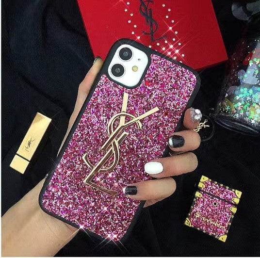 YSL Diamond Sparkles Phone Case