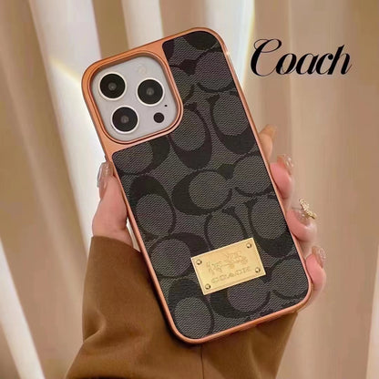 Coach Full Leather Edge Case