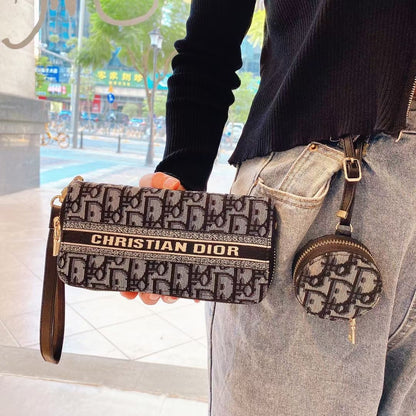 CD Canvas Phone & Coin Purse