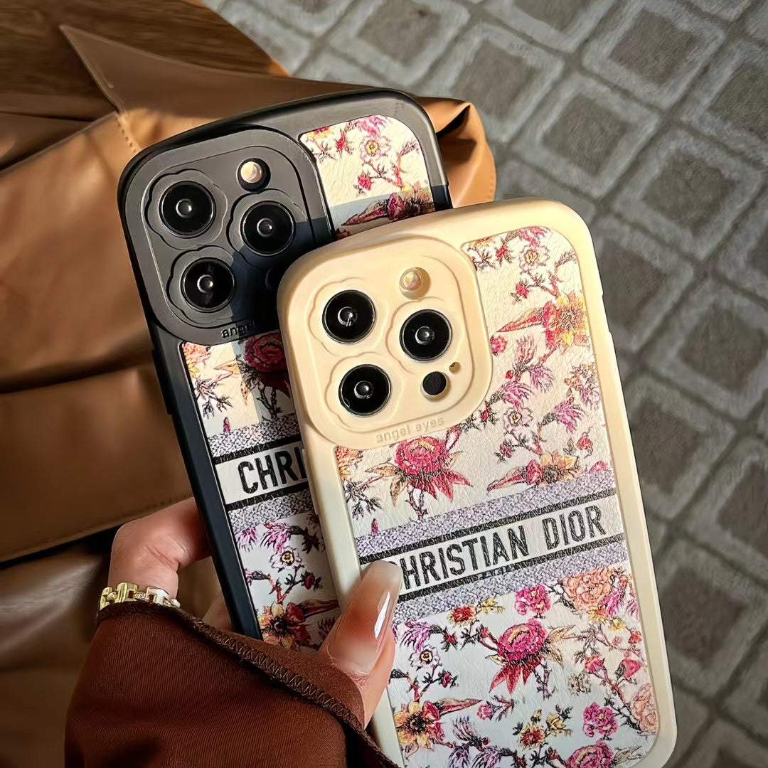 CD Printed Flora Design Phone Case