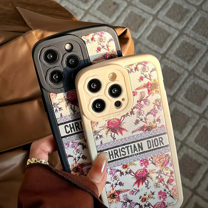 CD Printed Flora Design Phone Case