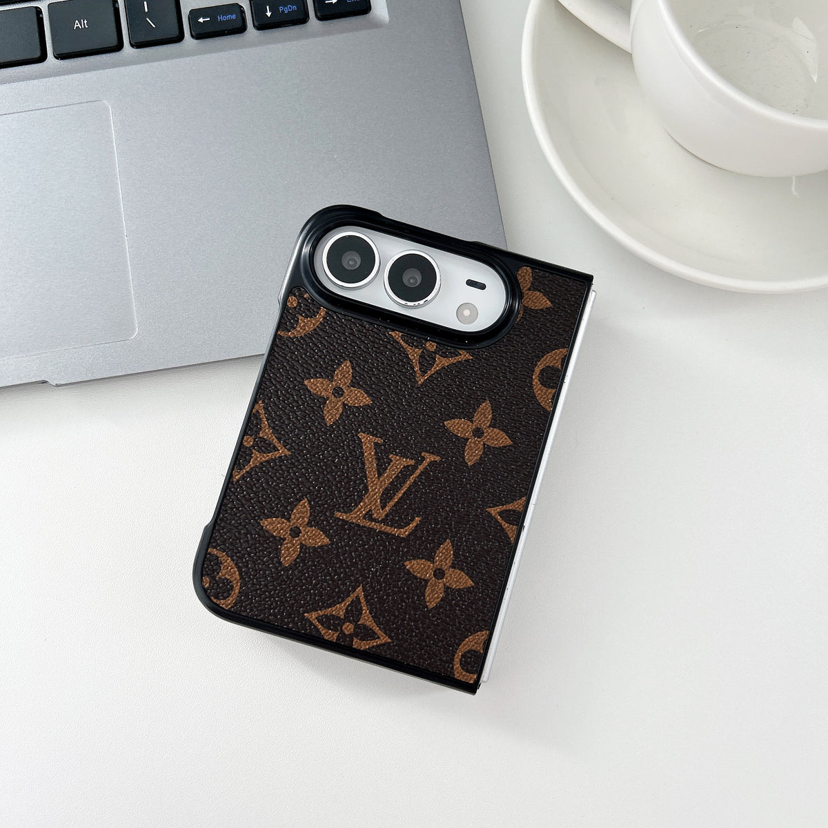 Classic Monogram Pattern iPhone Duo Case