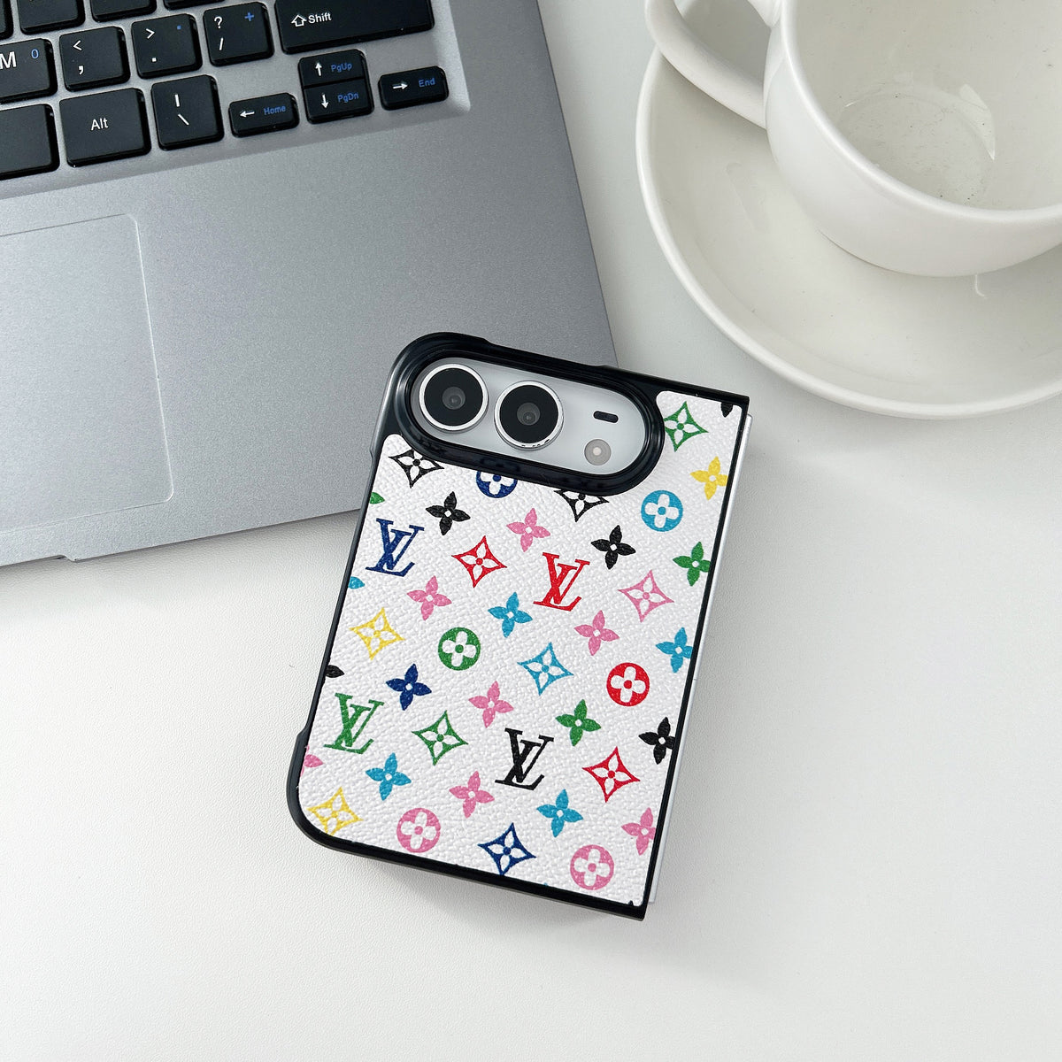 Classic Monogram Pattern iPhone Duo Case