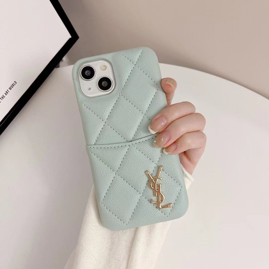 YSL Pastel Single Card Case