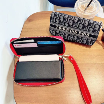 CD Canvas Phone & Coin Purse