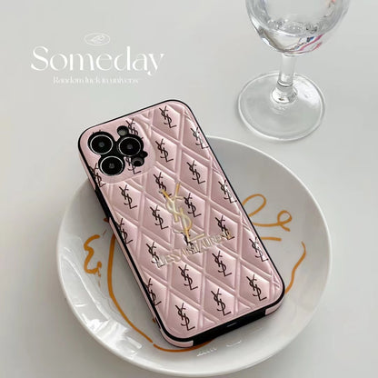 YSL Puffer Printed Phone Case